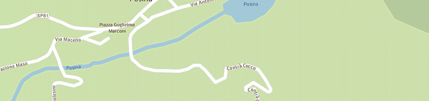 Mappa della impresa cassa rurale di rovereto a POSINA