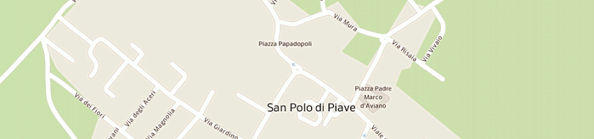 Mappa della impresa gp impianti elettrici di parro giampietro a SAN POLO DI PIAVE