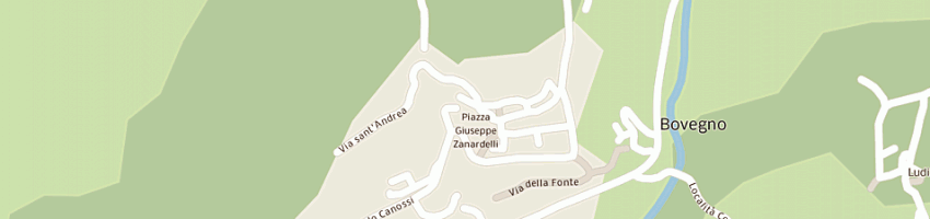 Mappa della impresa cibaldi gianfranco a BOVEGNO