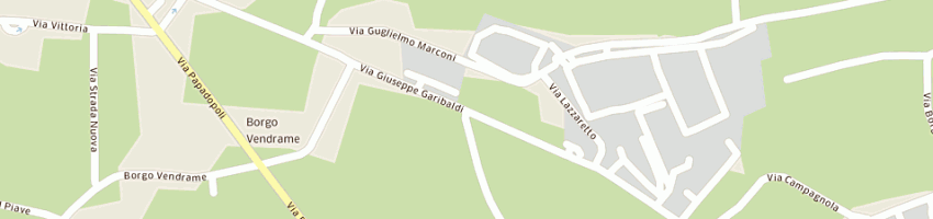 Mappa della impresa giacomazzi umberto e figli a CIMADOLMO