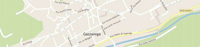 Mappa della impresa l'havana club's di zerbini alessandra e c sas a GAZZANIGA