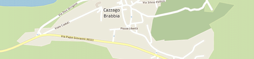 Mappa della impresa schezzi gianfranco a CAZZAGO BRABBIA