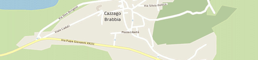 Mappa della impresa scuole elementari a CAZZAGO BRABBIA
