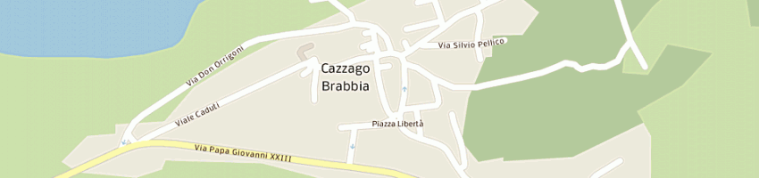 Mappa della impresa asilo infantile a CAZZAGO BRABBIA