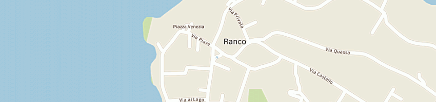 Mappa della impresa farmacia fezzardi fausto a RANCO