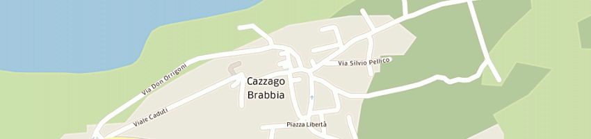 Mappa della impresa tra' insema (srl) a CAZZAGO BRABBIA