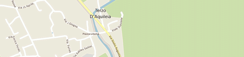 Mappa della impresa quaini giosualdo a TERZO D AQUILEIA