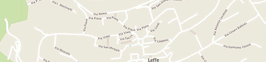Mappa della impresa castelletti luigi a LEFFE
