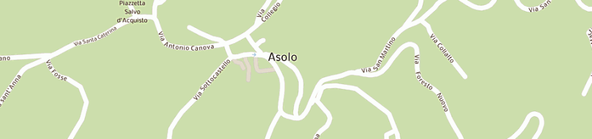 Mappa della impresa bordignon aldo a ASOLO