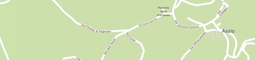 Mappa della impresa villa flangini a ASOLO