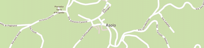 Mappa della impresa canova 325 di veronesi vilma a ASOLO