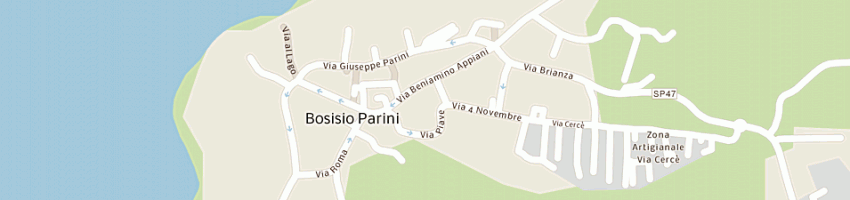 Mappa della impresa comune di bosisio parini a BOSISIO PARINI
