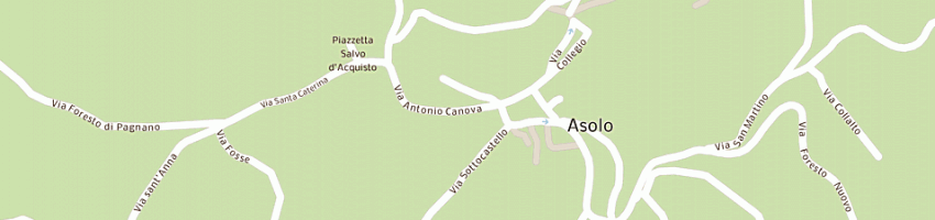 Mappa della impresa tessoria asolana snc di bernini monica a ASOLO