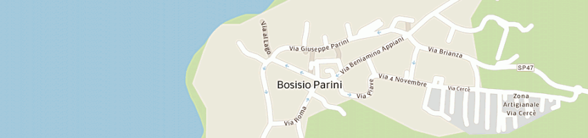 Mappa della impresa banca popolare di sondrio a BOSISIO PARINI