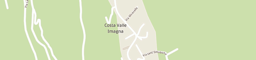 Mappa della impresa albergo costa di brumana clara e c (snc) a COSTA VALLE IMAGNA