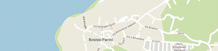 Mappa della impresa beccalli andrea a BOSISIO PARINI