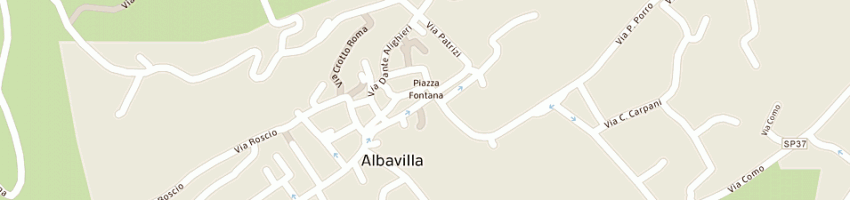 Mappa della impresa pugliese fedele a ALBAVILLA