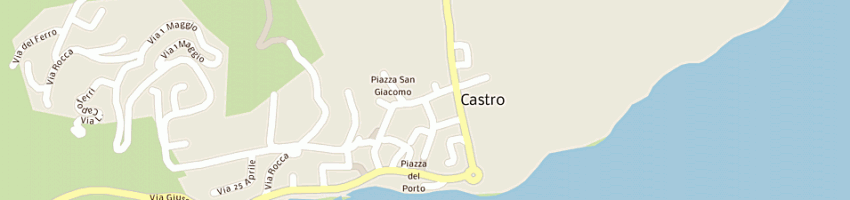 Mappa della impresa comune di castro a CASTRO