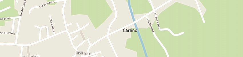 Mappa della impresa vicenzino gianni a CARLINO