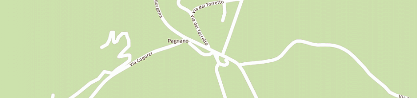 Mappa della impresa trattoria ponte peron a ASOLO