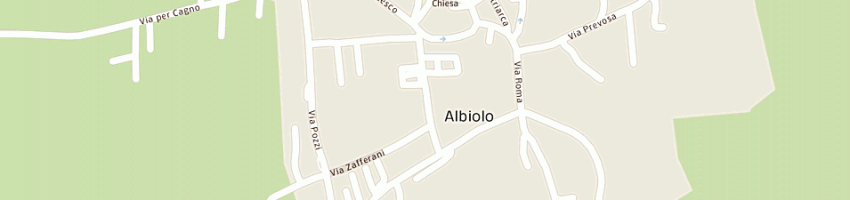 Mappa della impresa associazione proloco albiolo a ALBIOLO