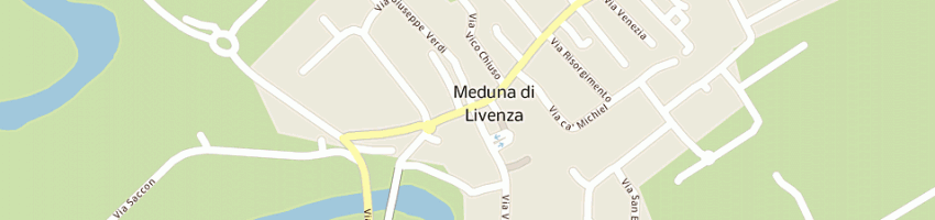 Mappa della impresa municipio a MEDUNA DI LIVENZA
