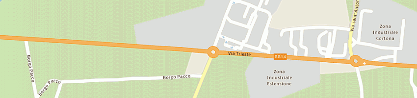 Mappa della impresa valpanera sas a VILLA VICENTINA