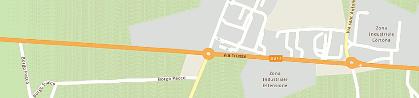 Mappa della impresa autocarrozzeria pascoletti e c a VILLA VICENTINA
