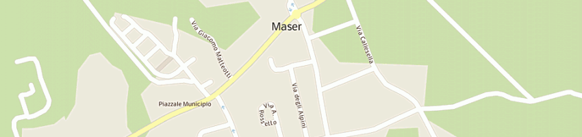 Mappa della impresa betto marcello a MASER