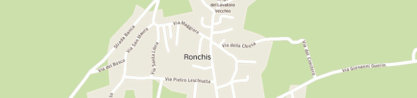Mappa della impresa turlon bruno a RONCHIS