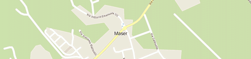 Mappa della impresa martignago roberto e damiano autotrasporti (snc) a MASER