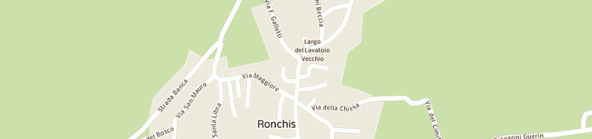 Mappa della impresa sandrin edi a RONCHIS