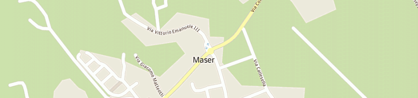 Mappa della impresa bordin giovanni a MASER