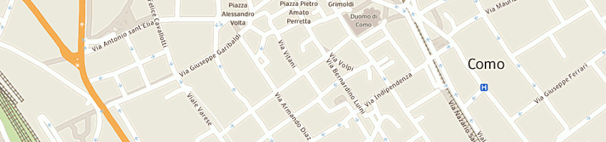 Mappa della impresa casa vincenziana onlus a COMO