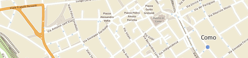 Mappa della impresa libreria plinio il vecchio (snc) a COMO