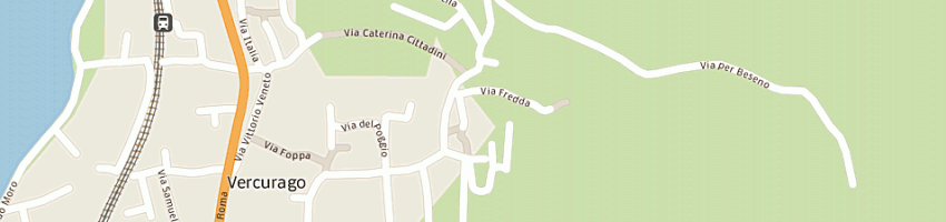 Mappa della impresa istituto suore orsoline a VERCURAGO
