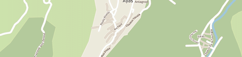 Mappa della impresa petozzi simonetta a AYAS
