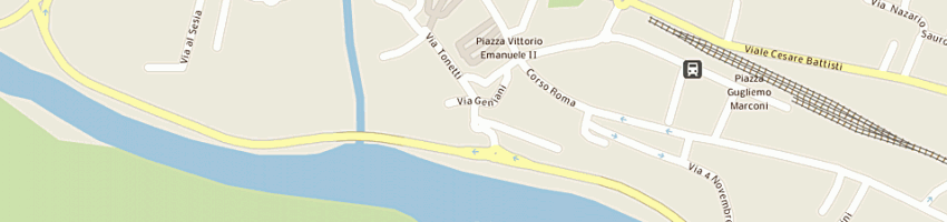 Mappa della impresa seghezzi luigi a VARALLO
