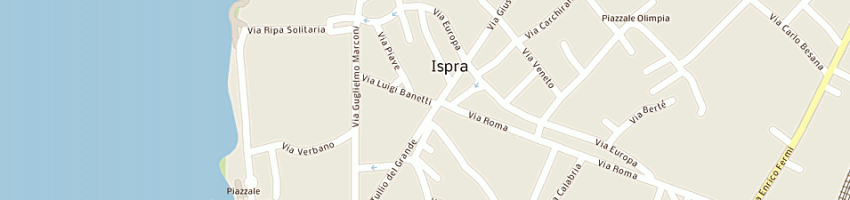 Mappa della impresa municipio di ispra a ISPRA