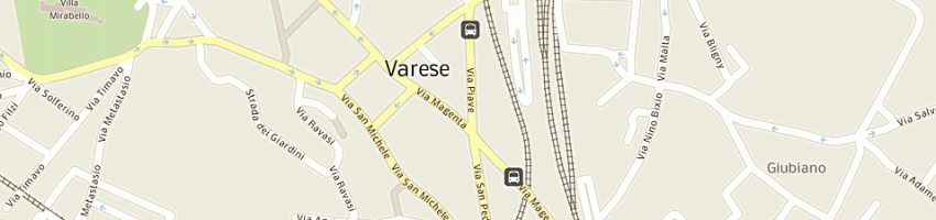 Mappa della impresa linea spa a VARESE