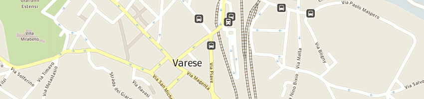 Mappa della impresa ciotti mauro a VARESE