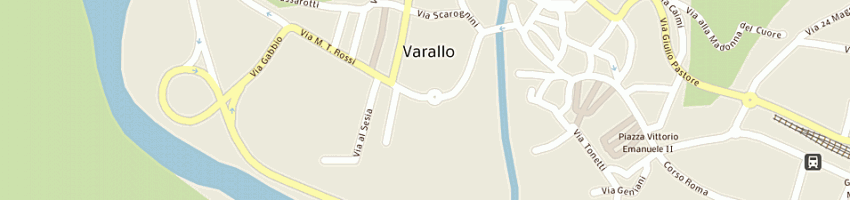 Mappa della impresa liceo classico di varallo a VARALLO