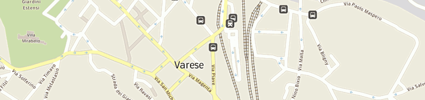 Mappa della impresa security daf investigazioni srl a VARESE