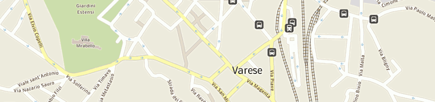 Mappa della impresa ghelfi e lazzarelli assicurazioni sas a VARESE
