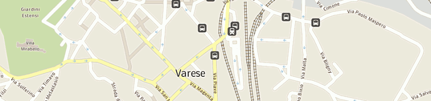 Mappa della impresa zangrandi alberto a VARESE
