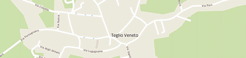 Mappa della impresa parrucchiere fabrizio a TEGLIO VENETO