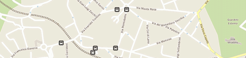 Mappa della impresa autosalone montebello a VARESE
