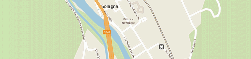 Mappa della impresa poste italiane a SOLAGNA