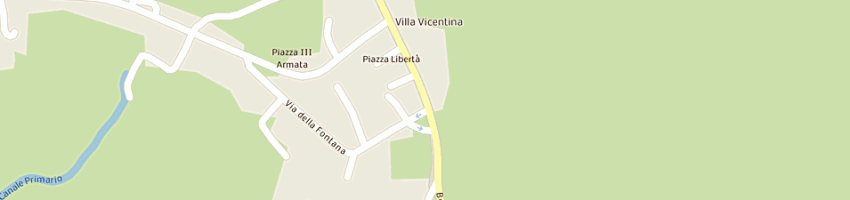 Mappa della impresa al cantuccio sas di ziani laura e c a VILLA VICENTINA