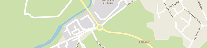 Mappa della impresa elle emme sasdi marianini lorenzo e c a CERVIGNANO DEL FRIULI